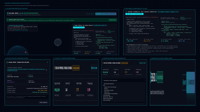 SELENE-GRID v2.0 – screenshot 1