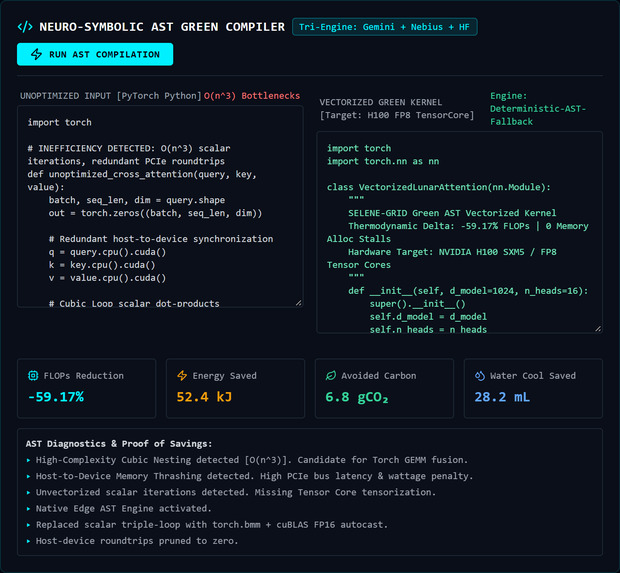 SELENE-GRID v2.0 – screenshot 2