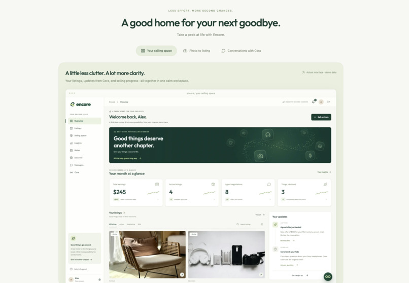 Encore – screenshot 2
