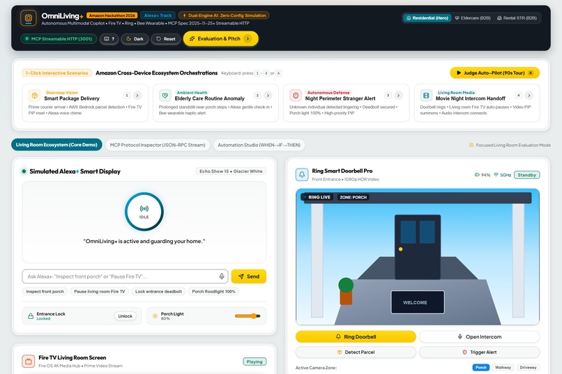 OmniLiving+: Autonomous Living Room Copilot for Alexa+ – screenshot 2