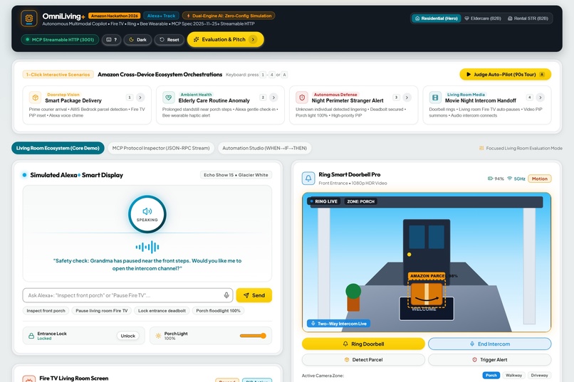 OmniLiving+: Autonomous Living Room Copilot for Alexa+ – screenshot 3