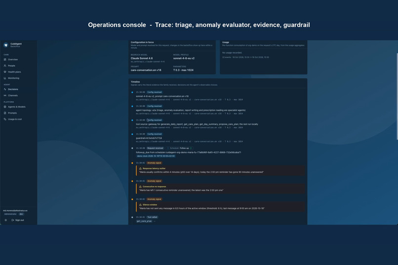 CuidAgent — agentic care companion for treatment at home – screenshot 7