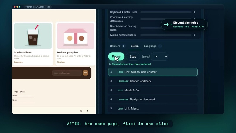 Fathom: See, Hear & Fix Web Accessibility Barriers – screenshot 7