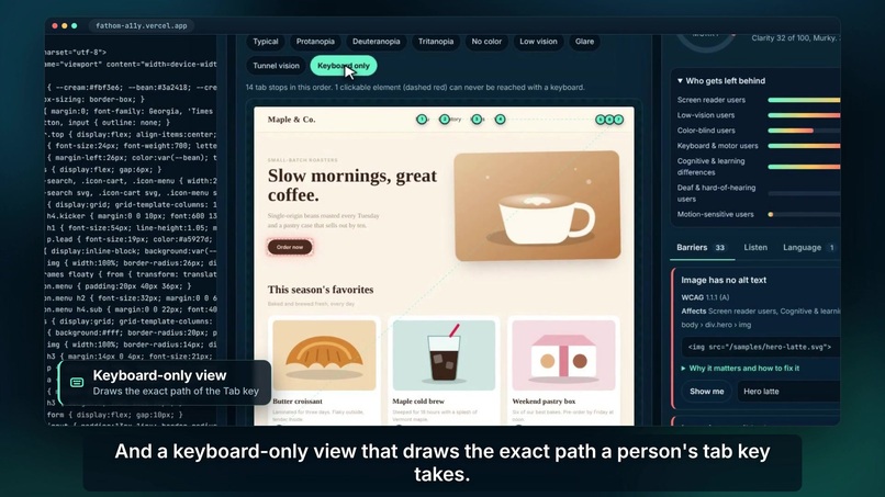 Fathom: See, Hear & Fix Web Accessibility Barriers – screenshot 13