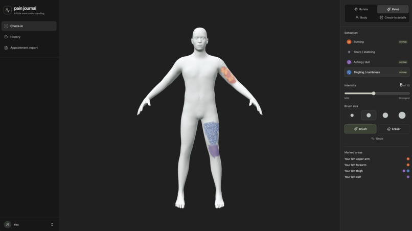feel – screenshot 1