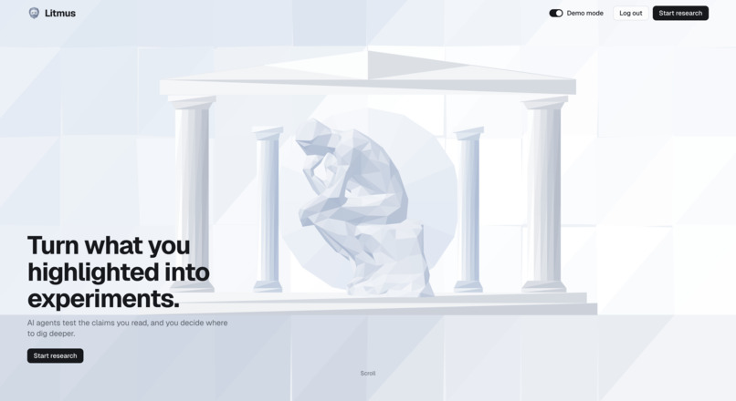 Litmus – screenshot 1