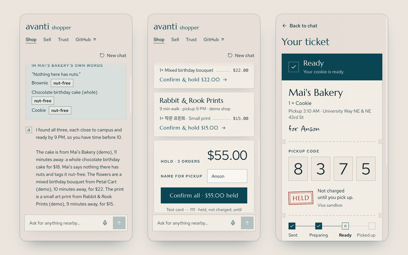 avanti – screenshot 2