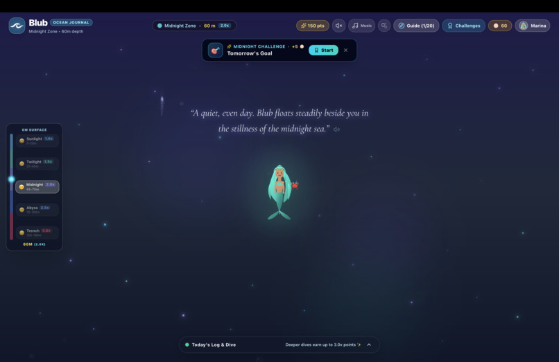 Blub - Ocean Journal – screenshot 2