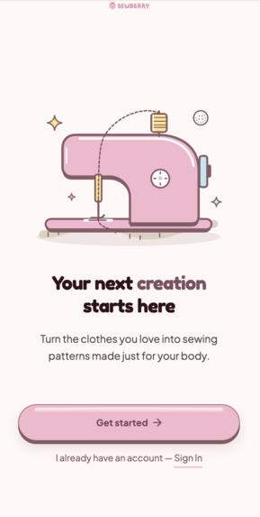 SewBerry – screenshot 1