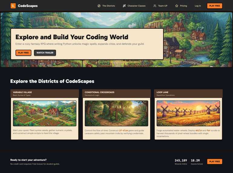 CodeScapes – screenshot 1