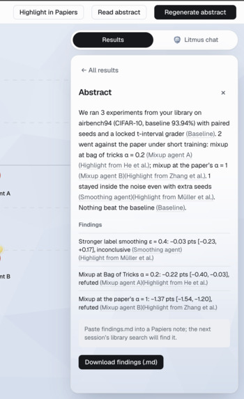 Litmus – screenshot 4