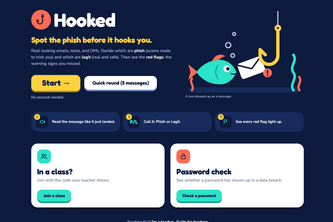 Hooked: Phishing Trainer for Students
