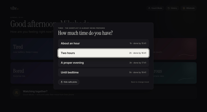 Vibe – screenshot 3