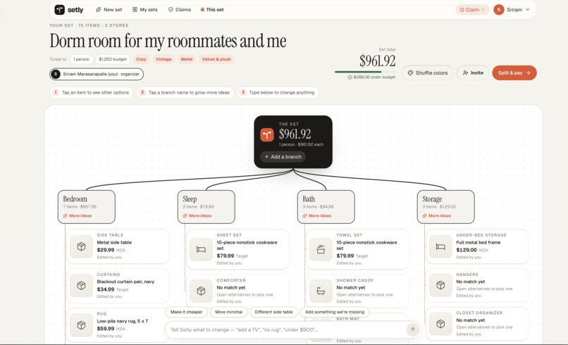 Setly – screenshot 3