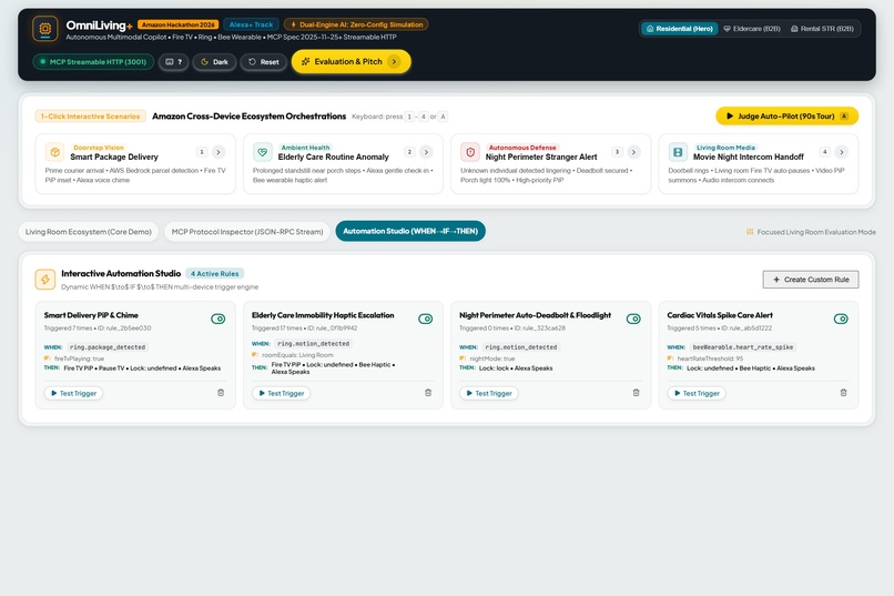 OmniLiving+: Autonomous Living Room Copilot for Alexa+ – screenshot 6
