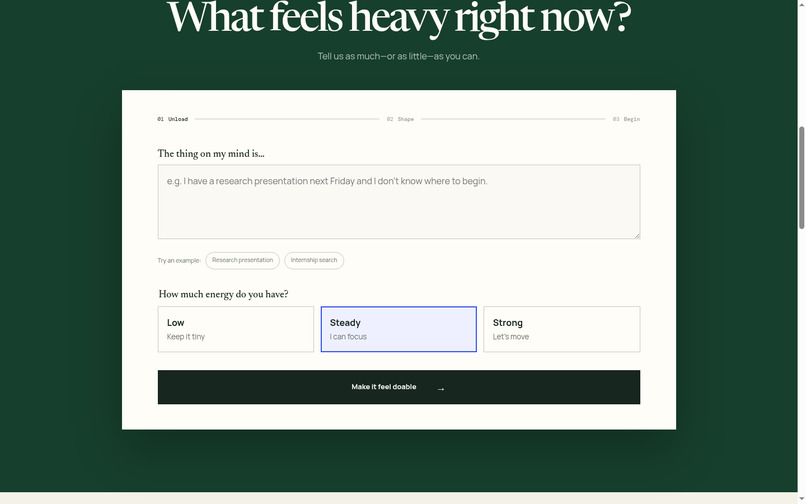 Clarity – screenshot 2