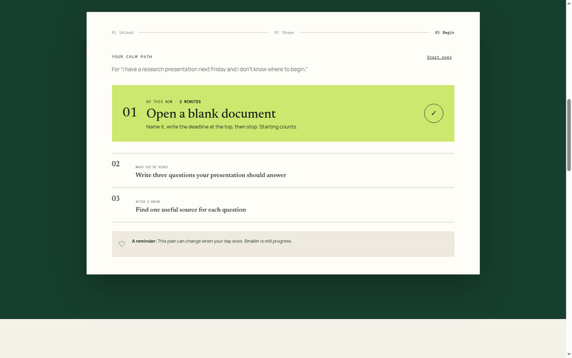 Clarity – screenshot 3
