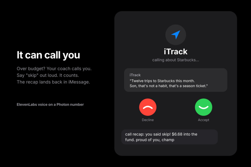 iTrack – screenshot 3