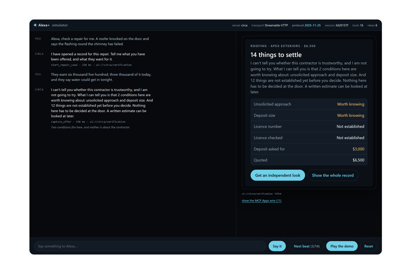 CIRCA — a second opinion before you say yes – screenshot 3