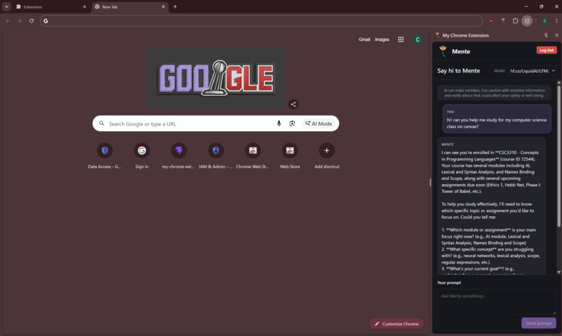 Mente – screenshot 1