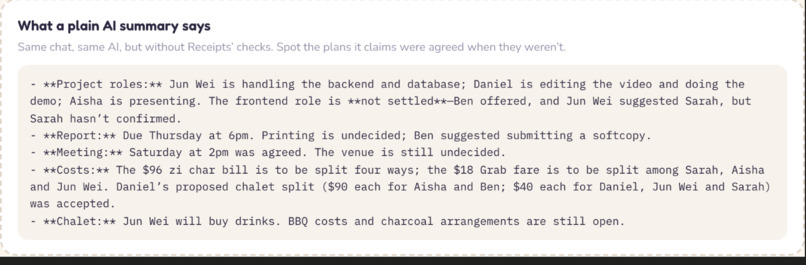 Receipts – screenshot 6