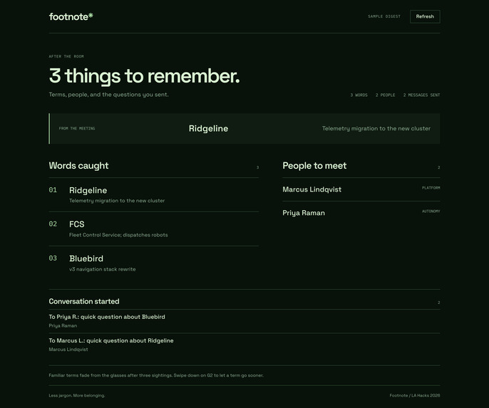 Footnote – screenshot 3