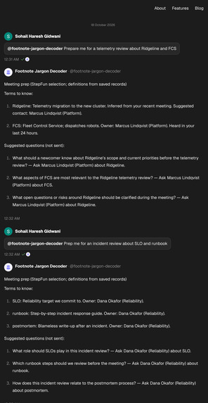 Footnote – screenshot 4