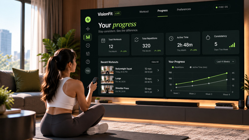 VisionFit Live – screenshot 4
