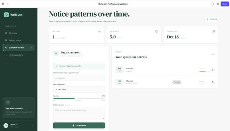 WellSync – screenshot 3