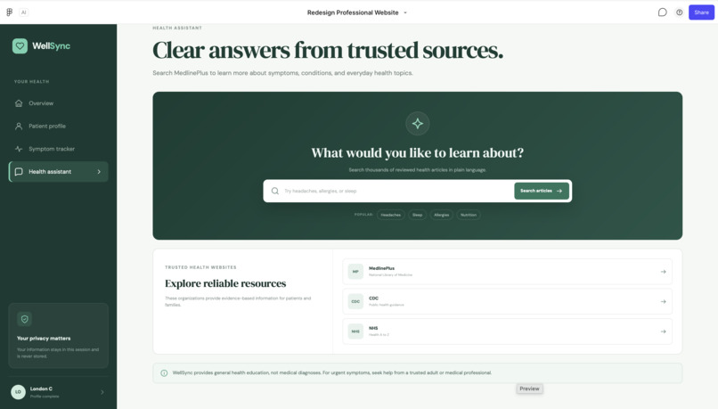 WellSync – screenshot 4
