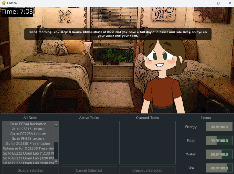 Unseen – screenshot 1