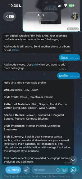 AURA – screenshot 2