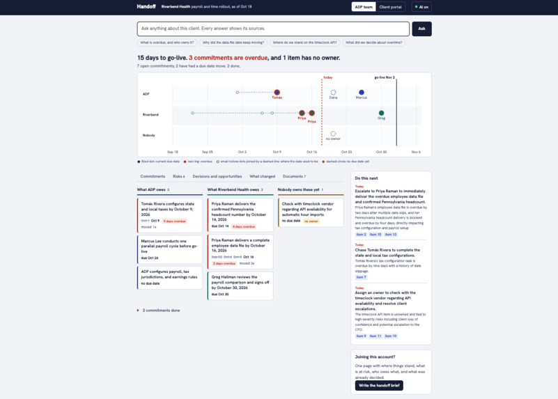 Handoff – screenshot 1