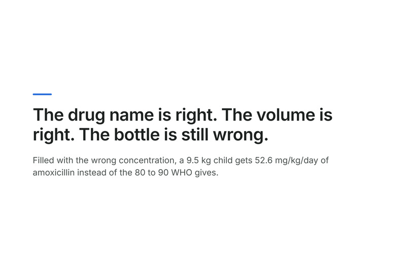 RxLint: static analysis for medication dispensing – screenshot 2