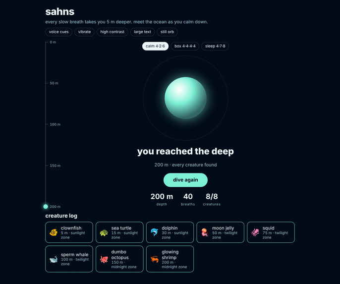 sahns – screenshot 1