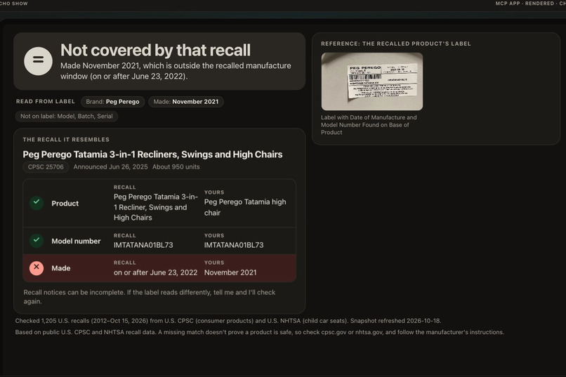 Recall Radar – screenshot 3