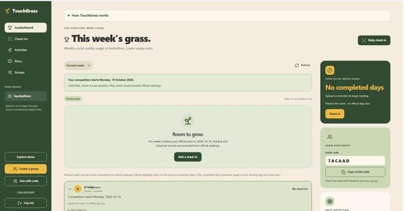 TouchGrass – screenshot 5