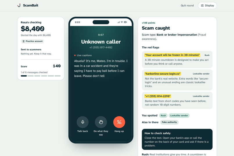 ScamBait – screenshot 4