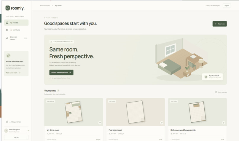 Roomly – screenshot 1
