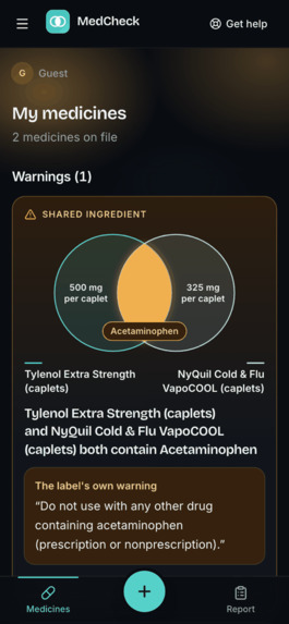 MedCheck – screenshot 3