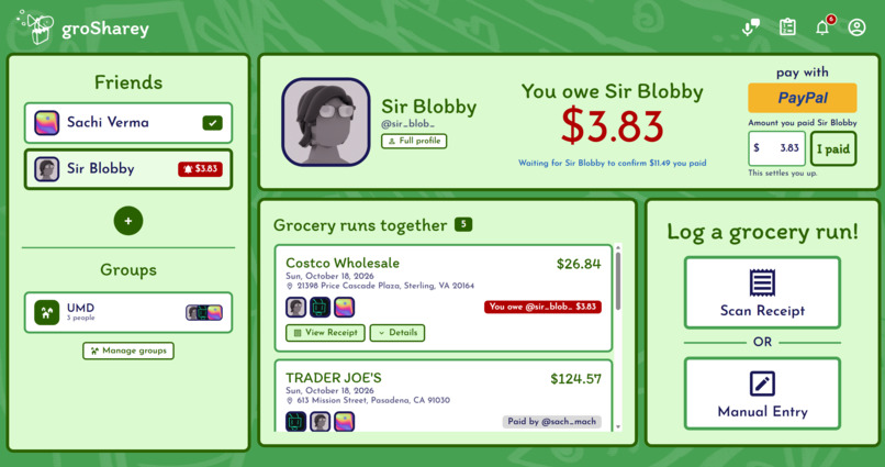 groSharey – screenshot 4