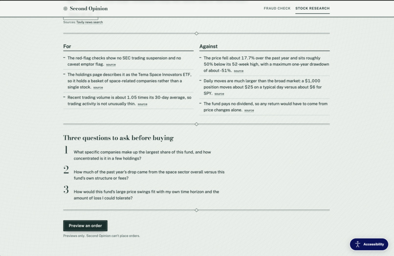 Second Opinion – screenshot 2