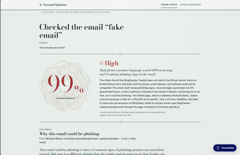 Second Opinion – screenshot 4