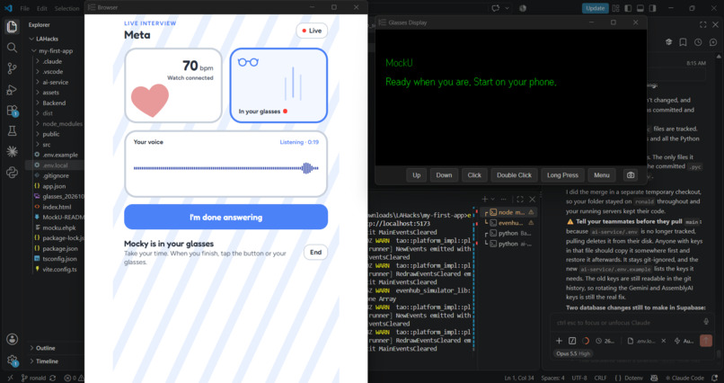 MockU - Live the interview – screenshot 2