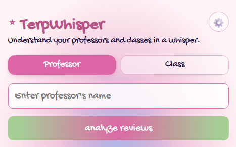 TerpWhisper – screenshot 1