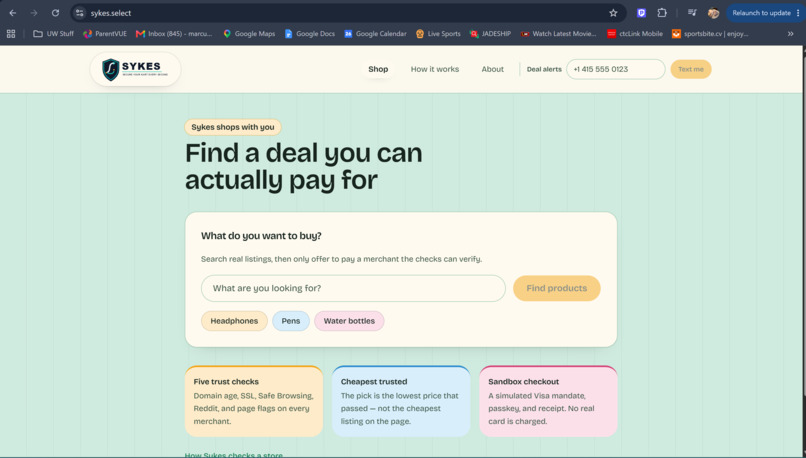 Sykes - Secure Your Kart Every Second – screenshot 1