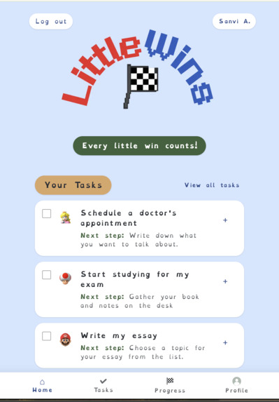 Little Wins – screenshot 1