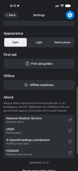 SafeHaven – screenshot 3