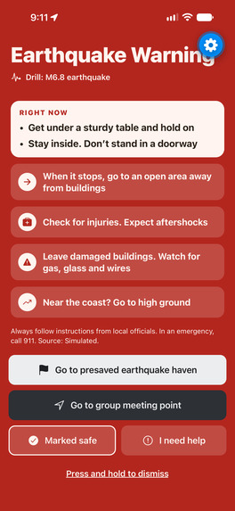 SafeHaven – screenshot 1
