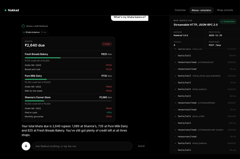 Nukkad: the corner store, on Alexa+ – screenshot 3